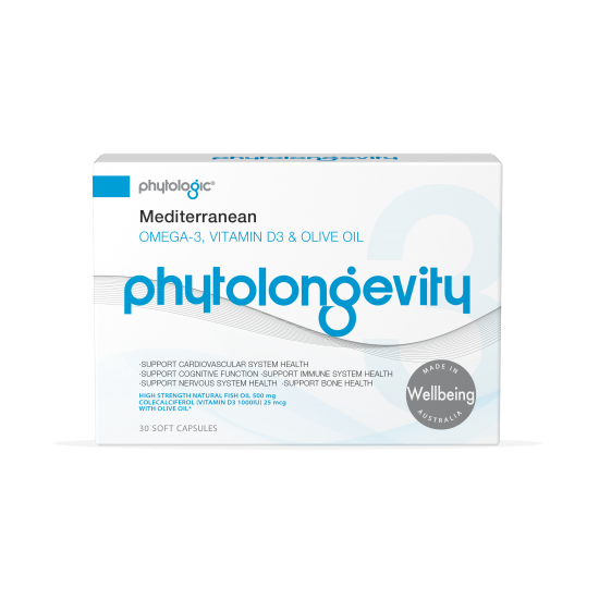 Phytolongevity 鱼油维生素D软胶囊 福禄寿延年胶囊 30粒 保质期2028.7